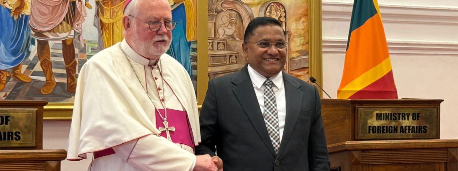 Sri Lanka Honors 50-Year Bond with the Vatican